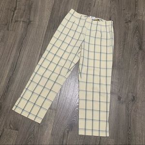 Vintage plaid trousers